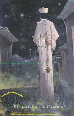 cura, sin, cabeza, mitos, leyendas, colombia, fotos, imagenes,  populares, dibujo, pintar, historias, cuentos,  la, el,  colombianos